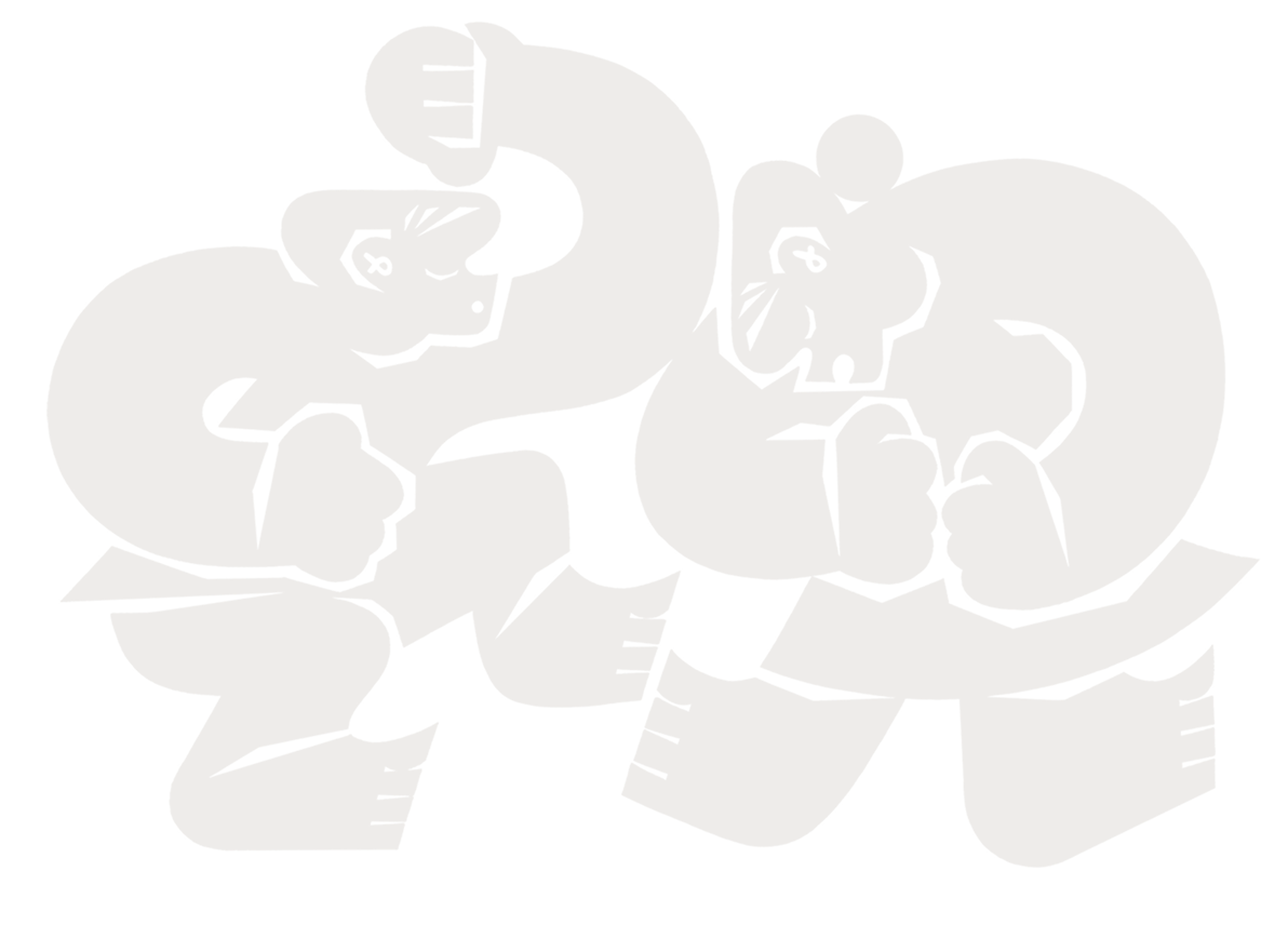 信濃町で遊ぶイメージのイラスト