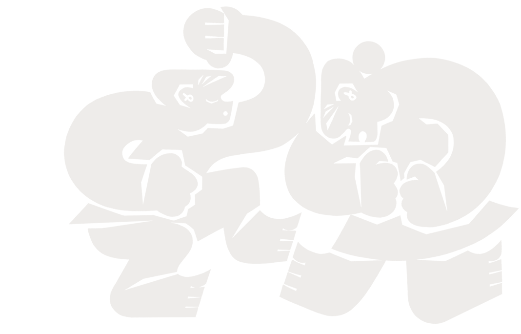 踊る人々のイラスト