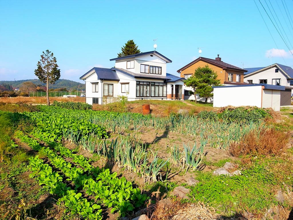 都会の家庭菜園も良いけど、田舎の賃貸物件では畑つきが基本です