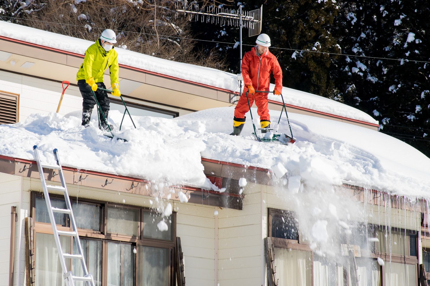 雪国 と呼ばれる信濃町の冬の生活は大変 ありえない いなかまち