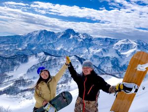 【移住者インタビュー】スノーボードが好き！だから信濃町へ。「私たちらしさ」を追求する暮らしを目指して