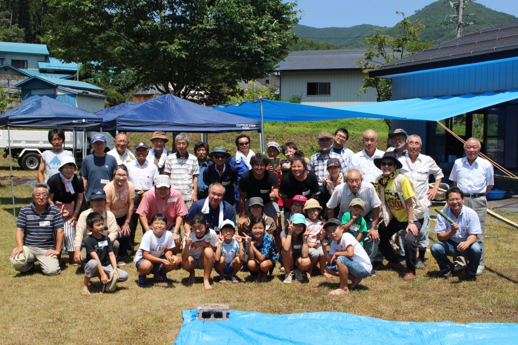 【イベント】みんなで作るピザ窯＆流しそうめん！移住者交流会＠しなのまち