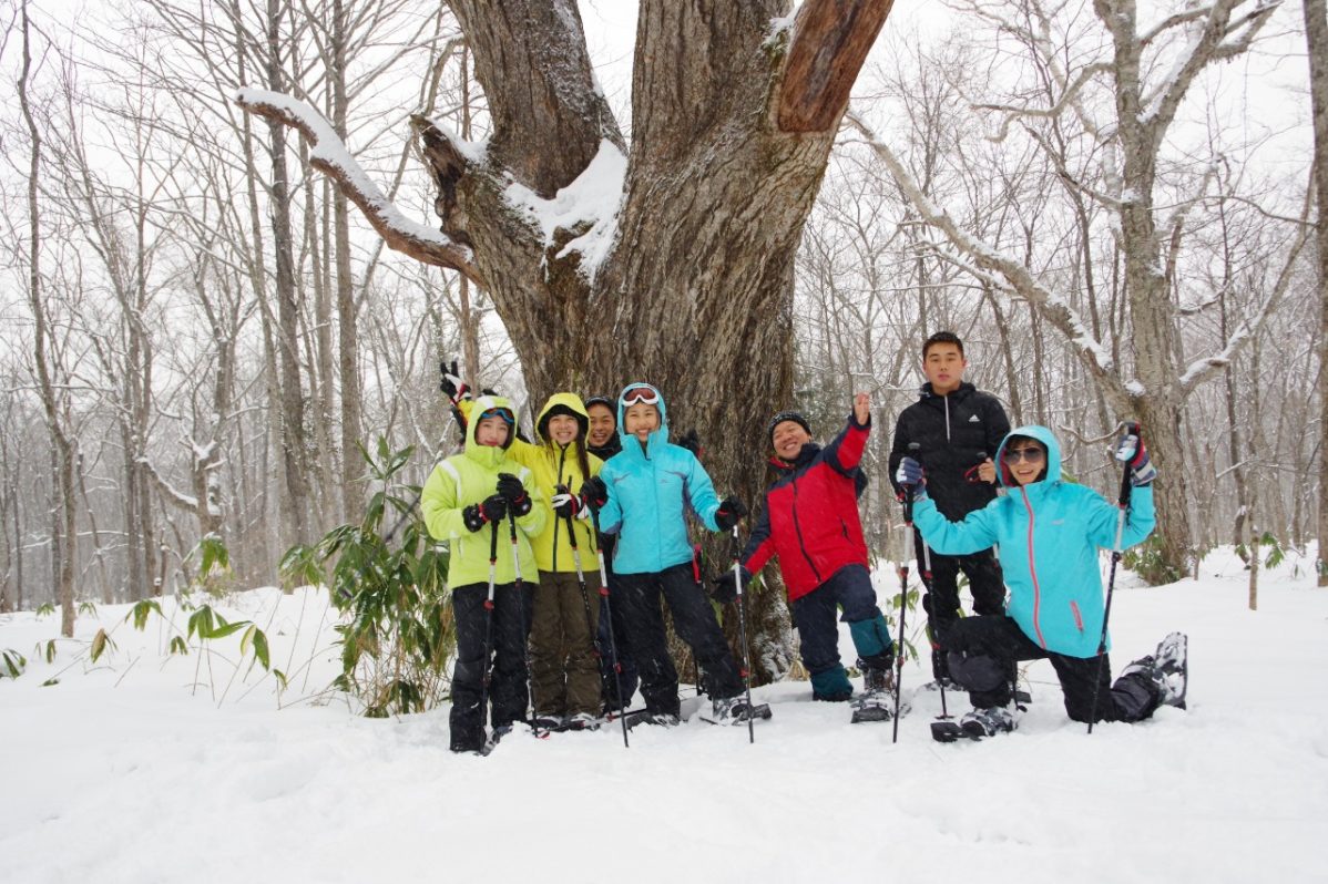 移住者交流会2021『しなのまちの雪山を探検しよう』参加者募集！【スノーシュー】