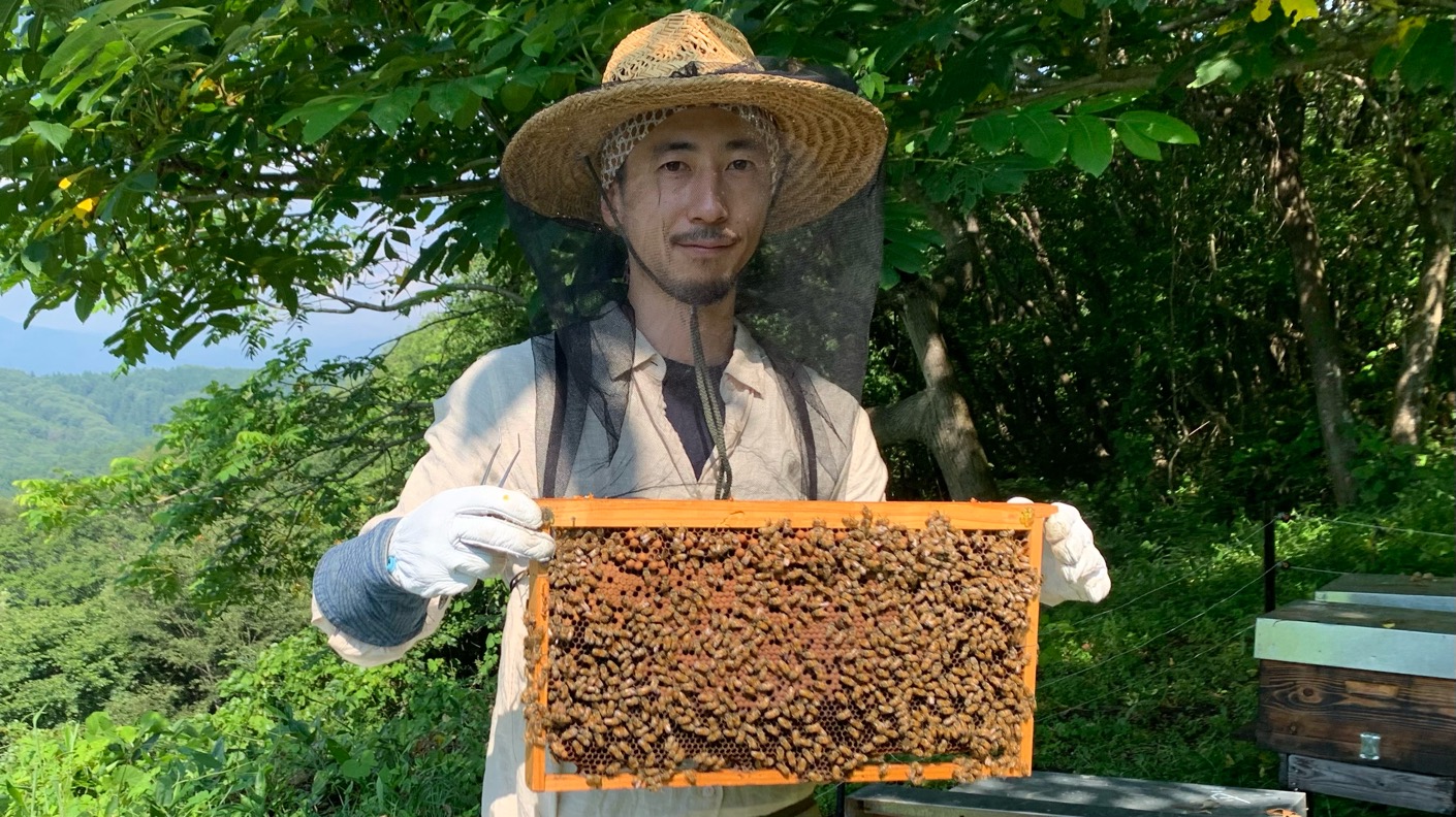 長野県信濃町で国産ハチミツ養蜂場を起業した「美谷島養蜂」の美谷島