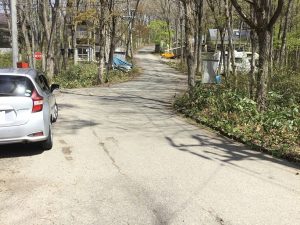 野尻湖グリーンタウン♪自然豊かな団地内の３方道路の土地約９４坪☆野尻【土地-16】のサムネイル