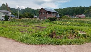 開けた田園地帯で広い空を味わう土地♪ ☆富濃 船岳【土地-31】