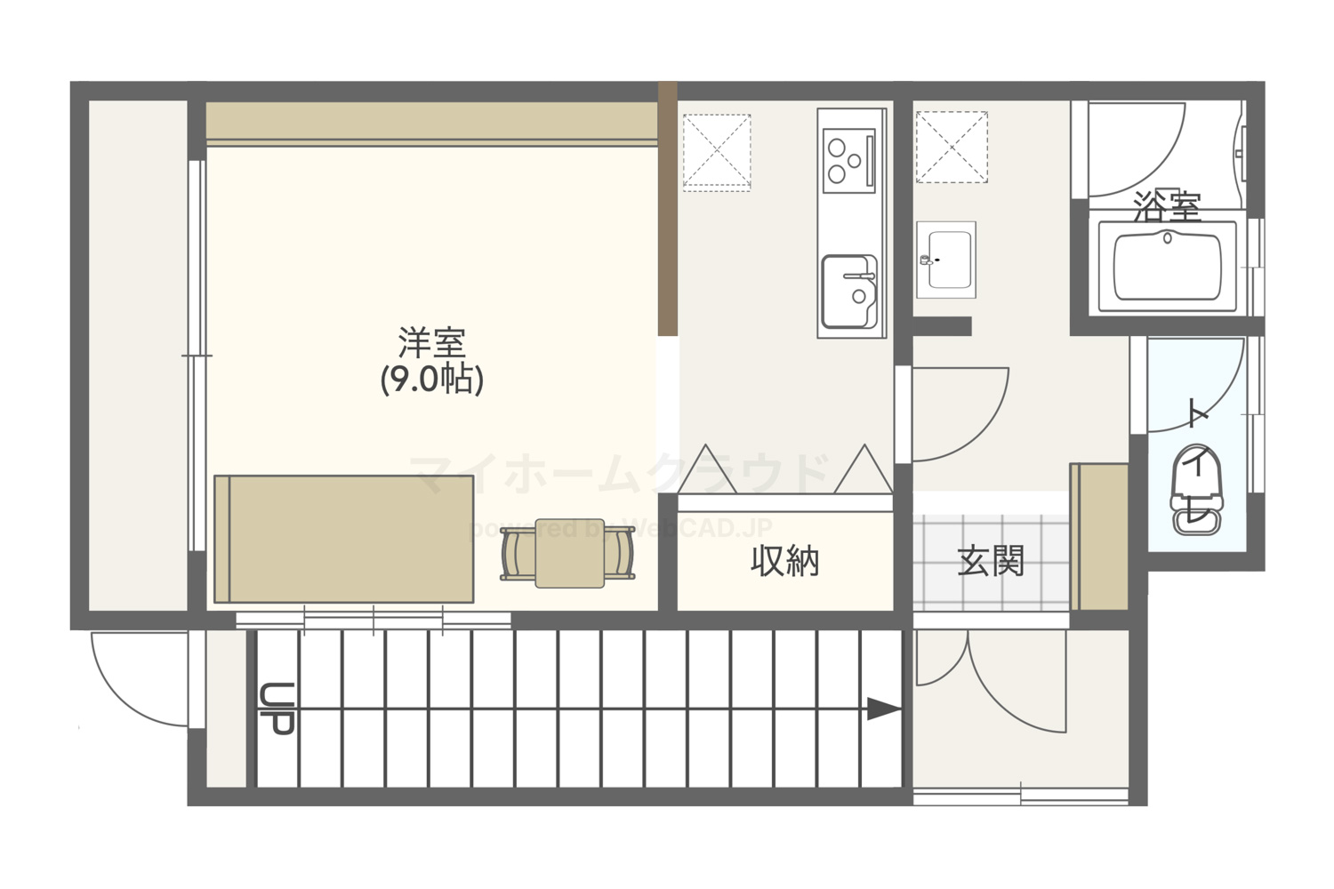 間取図（寸法等は大まかなものとなります）現況優先