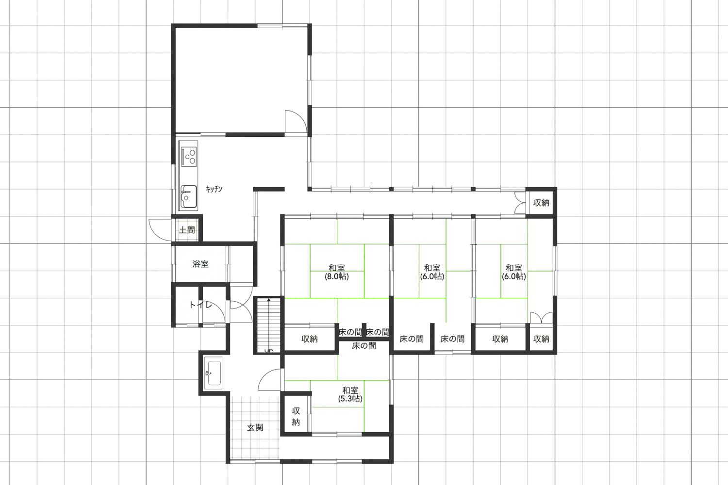 間取図1F