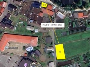 黒姫駅から徒歩約8分♪宅地と畑の2筆☆柏原【土地-26】のサムネイル