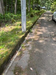 前面道路