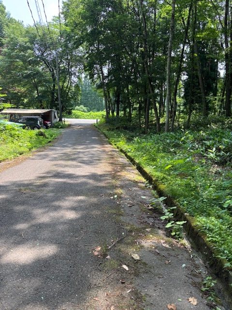 前面道路