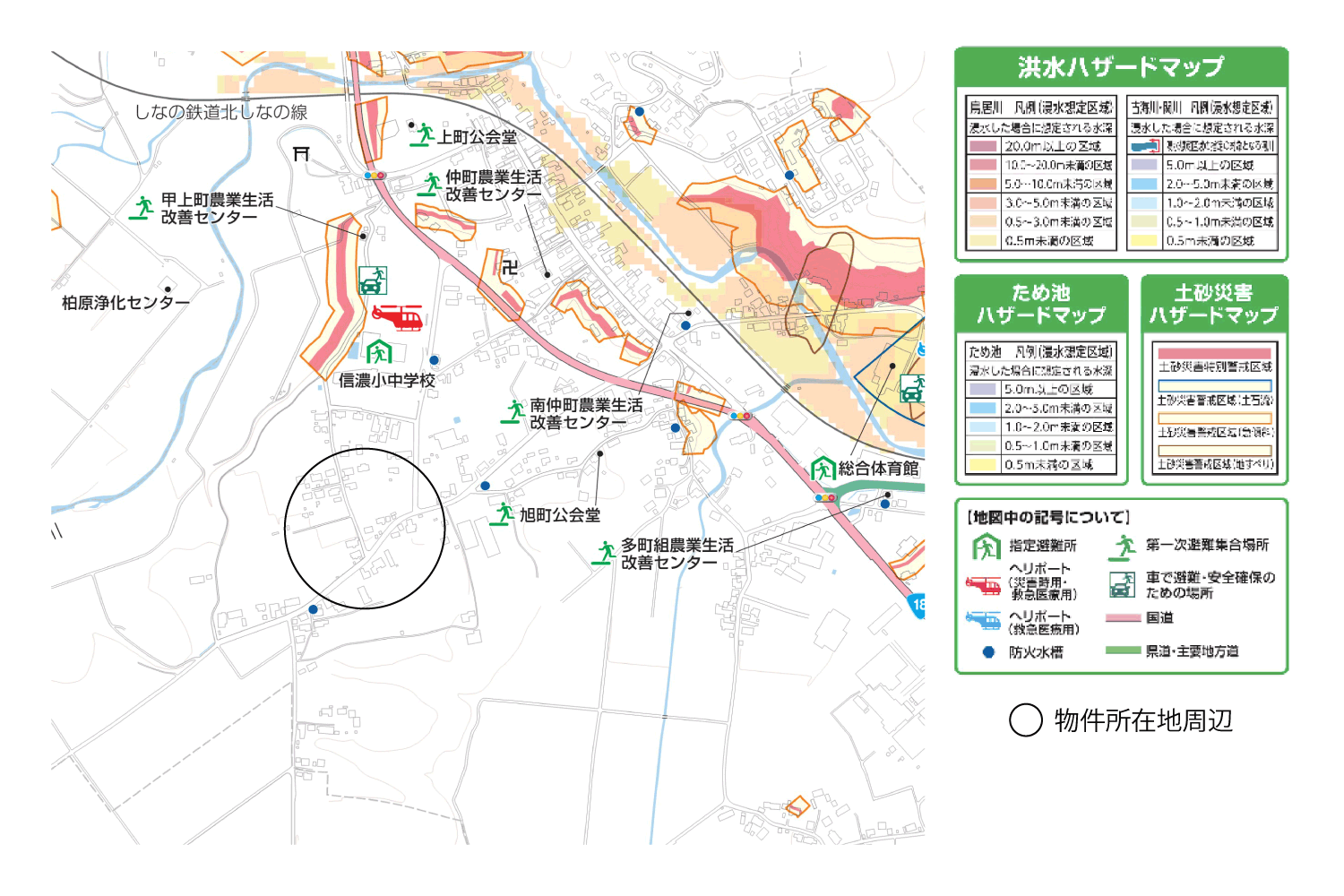 ハザードマップ